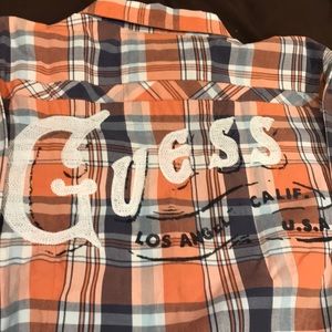 Guess button down shirt